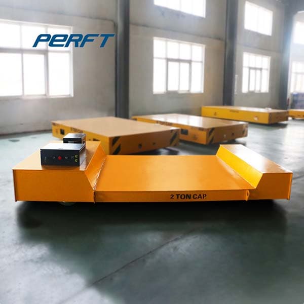 Trackless Transfer Cart For Industrial Product Handling 6 Tons